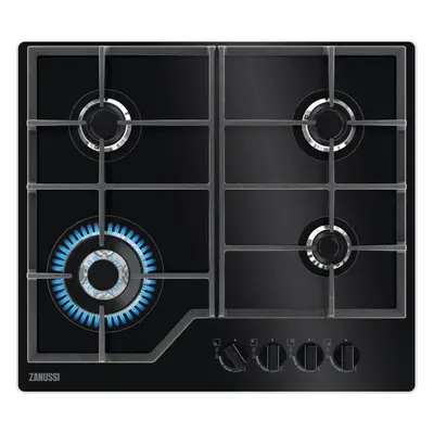 Zanussi ZGGN645K 59cm Gas Hob - Black