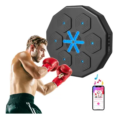 SPORTNOW Smart Music Boxing Machine with Bluetooth Connection and LED Light