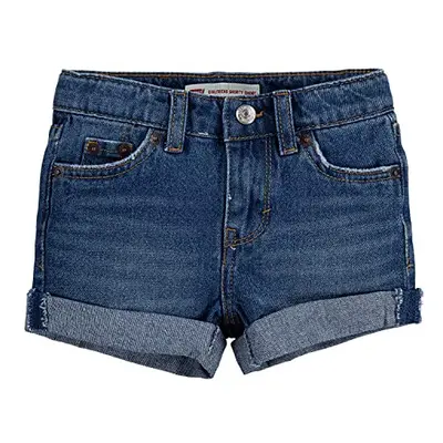 Levi's Girls' Girlfriend Fit Denim Shorty Shorts Evie 2T