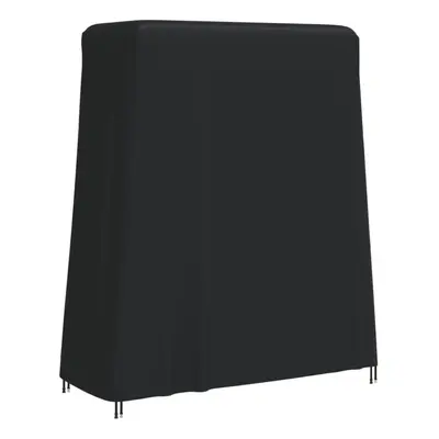 vidaXL Ping Pong Table Cover Waterproof Tennis Table Cover Black 420D Oxford