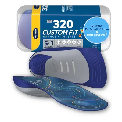 Dr. Scholls Custom Fit Orthotics 3/4 Length Inserts CF Customize