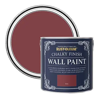 Red Matt Emulsion Wall Paint - Soho 2.5L