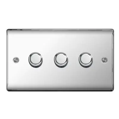 BG Nexus NPC83P Dimmer Switch Gang Way 400W (Polished Chrome)