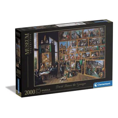 Clementoni - Museum Collection-Teniers, Archduke Leopold Wilhelm-2000 Adult Pieces, Art, Puzzle 