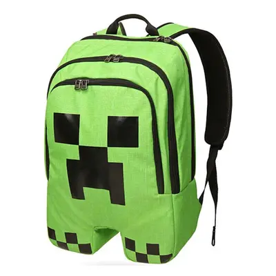 Minecraft backpack schoolbag gift Coolie is afraid of backpack