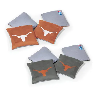 Wild Sports NCAA Texas Longhorns 8pk Dual Sided Bean Bags Team Color