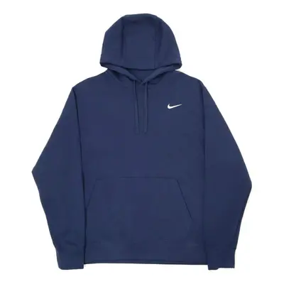 Nike Club Fleece Pullover Hoodie Navy