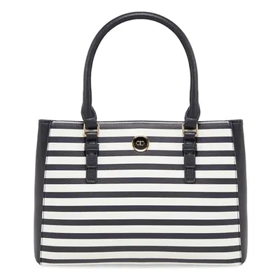 The Collection Womens Multicoloured Striped Print Grab Bag