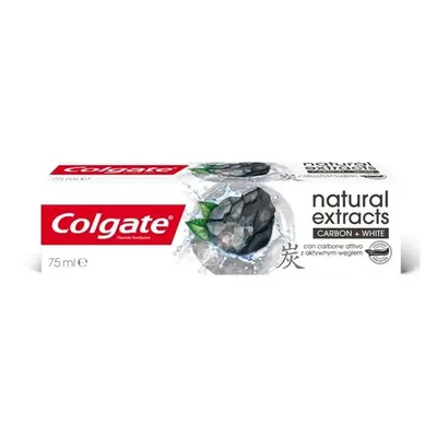 Colgate Natural Extracts Charcoal + White Toothpaste 75ml