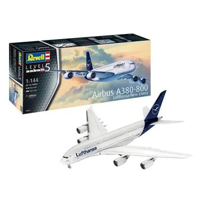 1:144 Airbus A380-800 Lufthansa New Livery Aircraft Model Kit