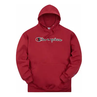 Champion Big & Tall Sweatshirt For Men Embroidered Pullover Hoodies Red 5X