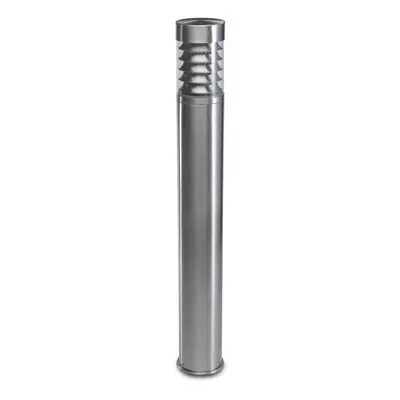 Leds-C4 Priap - Light Medium Outdoor Bollard Light Stainless Steel Aisi IP54, E27