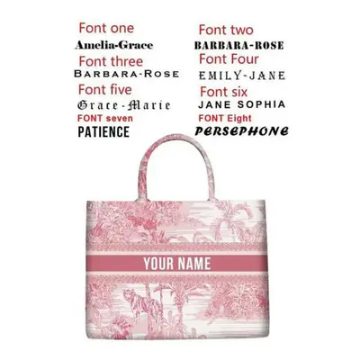 (24 Printed handbag, 42X32X10CM) Handbag lady Personalized Fashion Printing Large Capacity Canva