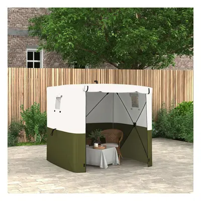 Outsunny x 2m Pop Up Gazebo with Sides Easy up Party Tent with Carry Bag Green