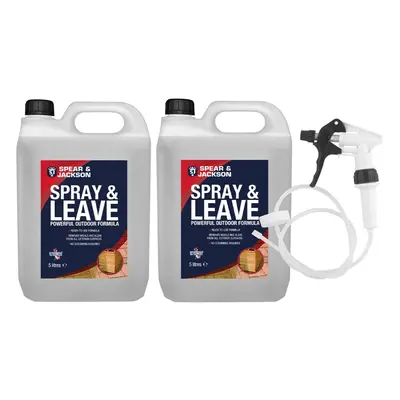 Spear and Jackson x 5L Spray and Leave Ready to Use formula with Long Hose Trigger