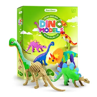 Create Your Own Dino Models with Modeling Clay - Build a Dinosaur Model with Air Dry Magic Clay 