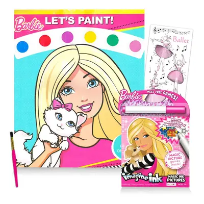 Barbie Coloring Books Activity Super Set ~ Giant Barbie Paint with Wat