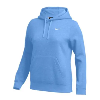 Nike Womens Pullover Fleece Hoodie (Sky Blue XX-Large)