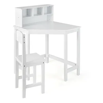 Kids Corner Desk & Chair Set Children Study Table with Chair