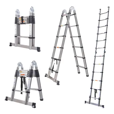 3.8M Multi-Purpose Telescopic Ladder EN131 Standarded