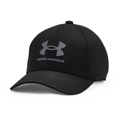 Under Armour Boys' ArmourVent Stretch Fit Hat Black (001)/Pitch Gray Small-Medium