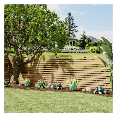 Garden Privacy Wood Fence