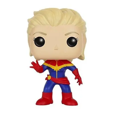 Funko Pop! Marvel: Unmasked Captain Marvel Booble