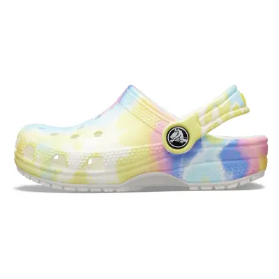 Crocs Classic Tie Dye Clogs (Little Kid/Big Kid) Pastel Tie Dye Big Kid