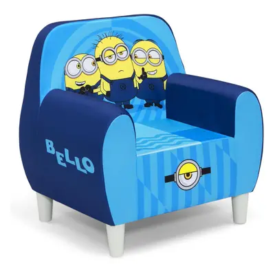 Delta Children Minions Foam Chair for Kids Blue