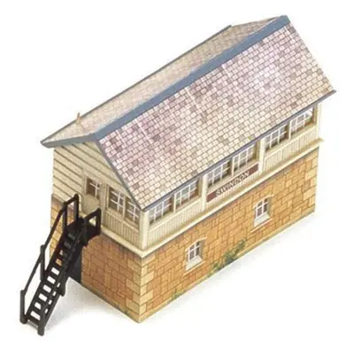 R8005 OO Gauge Signal Box - Model Railway Accessories, Miniature Diorama Scenery for Hornby Trai