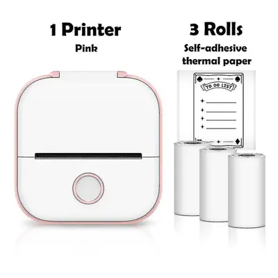 Phomemo T02 Mini Printer Portable Printer Thermal Printing Sticker Wireless Inkless Pocket Print