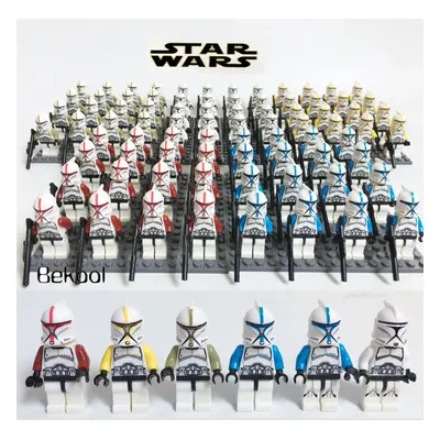 Fit Lego Star Wars Phase1 Clone Troopers Minifigures Kids Toys Gifts 100PCS/Set