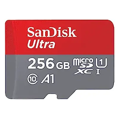 Sandisk microSDXC Ultra A1 (No Adapter) (256GB, SDSQUAC-256G-GN6MN)