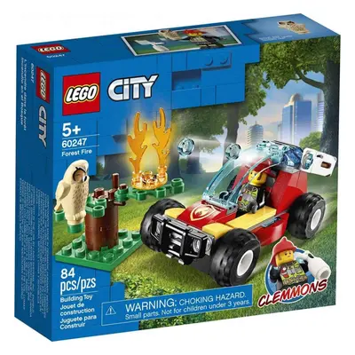 LEGO City Forest Fire Firefighter Toy Cool Building Toy for Kid