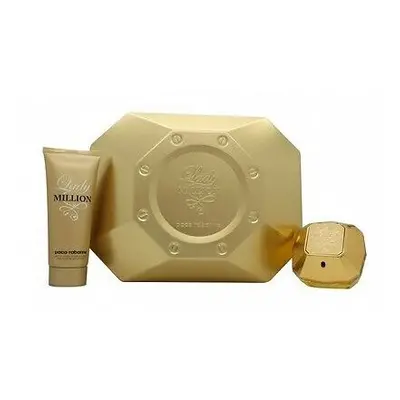 Paco Rabanne Lady Million Gift Set 80ml EDP + 100ml Body Lotion