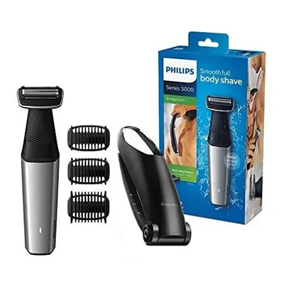 Philips BG5020/15 Bodygroom Series with Back Hair Removal Attachment and Comb Attachments for Tr