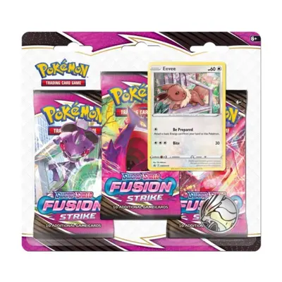 Pokemon Tc: SAS8 Fusion Strike 3Pk Blister - Eevee