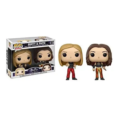 Funko POP Vinyl Buffy and Faith Twin Pack Fall Convention