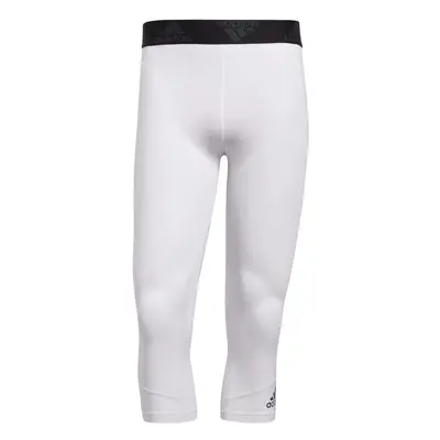 adidas Men's Techfit 3/4 Tights White X-Large