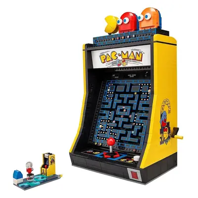 2023 New Pac-man Arcade Cabinet Building Blocks 2651pcs Retro Game Machine Bricks Toys For Kids 