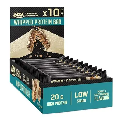 Optimum Nutrition ON Whipped Bar, High Protein Snack with White Chocolate Flavour Coating, Low S