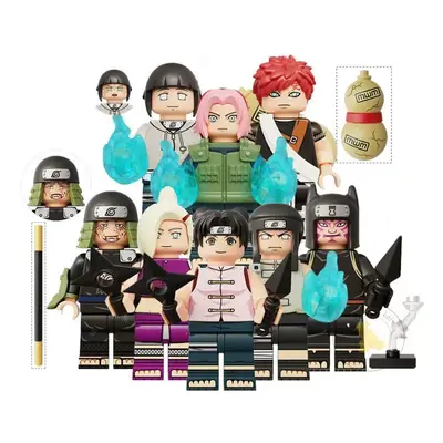 (8PCS-J) Naruto Minifigures Kid's Toys Fit Lego