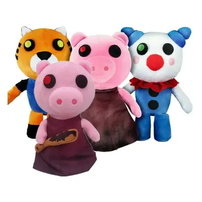 3PCS/SET PIGGY Plush Stuffed Toy Roblox Teddy Doll Kids UK XMAS