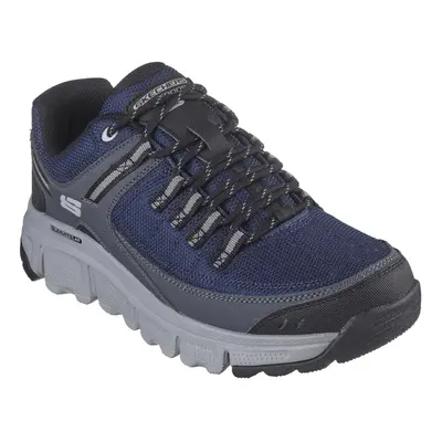 (12 UK, Grey/Navy) Skechers Mens Summit Outdoor Trainers