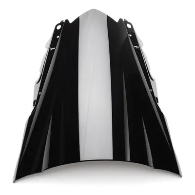 (Black) ABS Windshield WindScreen Double Bubble