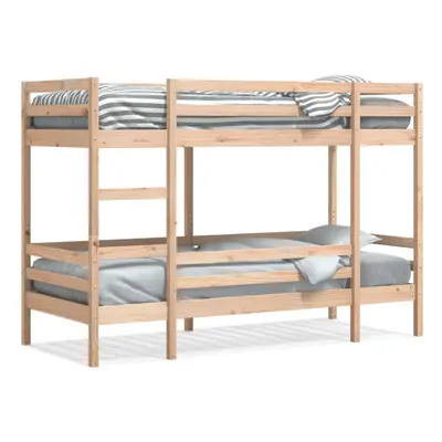 vidaXL Bunk Bed Loft Bed Bedroom Kids Bed Frame 90x190 cm Solid Wood Pine