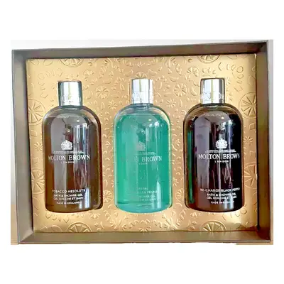 Molton Brown Woody Shower Gel Gift Set X 300ML Shower Gel