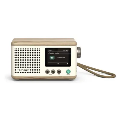 Pure Classic Mini Portable Digital Radio - White