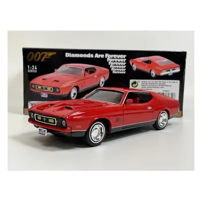 James Bond Diamonds Are Forever Ford Mustang Mach I Red 1:24 Scale Motor Max