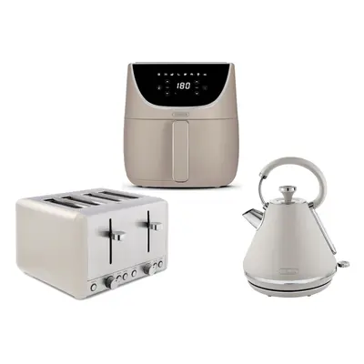 Tower Cavaletto Latte Kettle Slice Toaster & Digital Air Fryer Set